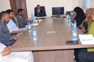 A Historic Visit by the Minister of Education, Culture and Higher Education to the Somali National Library