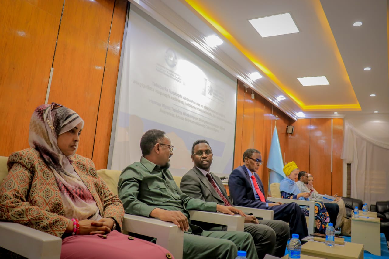 HUMAN RIGHTS-BASED TRAINING WORKSHOP REPORT: INTEGRATING HUMAN RIGHTS INTO THE RESUMPTION AND REHABILITATION OF THE SOMALI NATIONAL LIBRARY